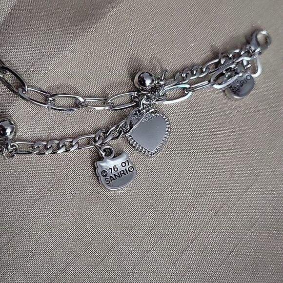 Sanrio Hello Kitty silver charm bracelet - Picture 4 of 4